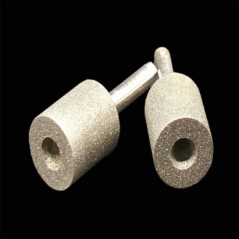 定制各类非标金刚石工具电镀钎焊磨头锯片切割片开孔钻金刚线磨轮-图2