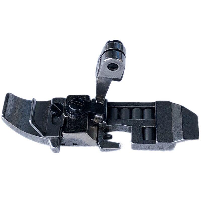 新款700拷边机四线滚轮压脚747锁边包缝厚料皮革压脚装缝纫机配件 - 图3