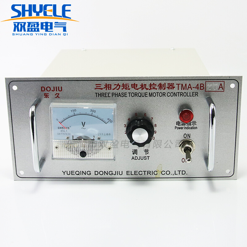 TMA-4B 8A10A12A25A三相力矩电机控制器收卷机快慢带调速器380V - 图0