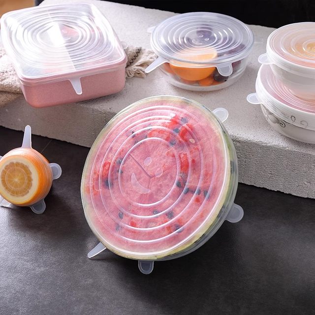 Multifunctional silicone lid, universal freshness round seal