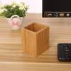 Sufa 202 New Bamboo Wooden Office Stationery Creative Pen Holder Gift Study Pen Room Desktop Storage Box