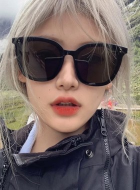极速日本ZD偏光太阳眼镜女年新款抗UV强光大脸显瘦近视太阳眼镜带