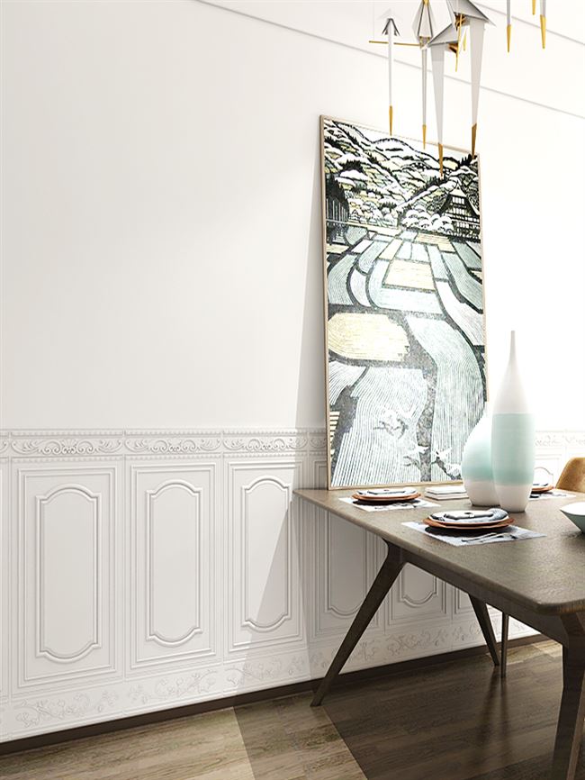 好货Self-adhesive wallpaper 3D stcereo hotel wall skirt wate