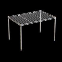 Kitchen Shelve 40 High Desktop Floor Floor Adjustable Metal Containing shelf Overall cabinet Barrier Single Shelf