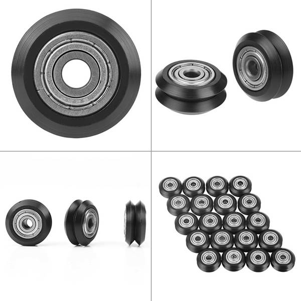 网红24Pcs CNC Plastic POM Wheel with 625Zz Idler Pulley Gear-图3