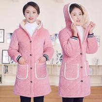 Gush thickened jacket Female small sub Sichuan Province Provincial suit new fashion dust cover clothes workwear for long outwear