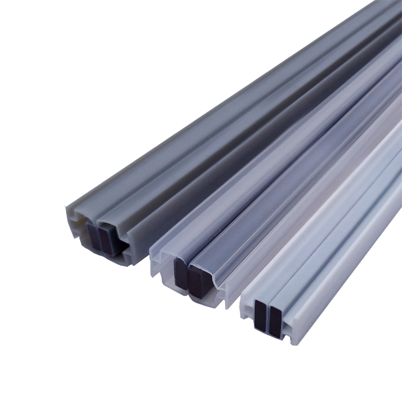 淋浴房配件滑动玻璃移门铝槽插入式B磁芯穿插式PVC密封软磁性吸条 - 图3