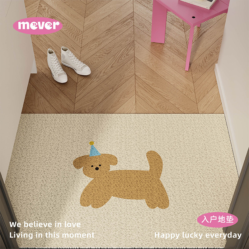 韩式简约ins风入户地垫丝圈防滑脚垫地毯进门垫玄关大门口可裁剪,淘宝优惠券,粉丝福利购,淘宝优惠卷