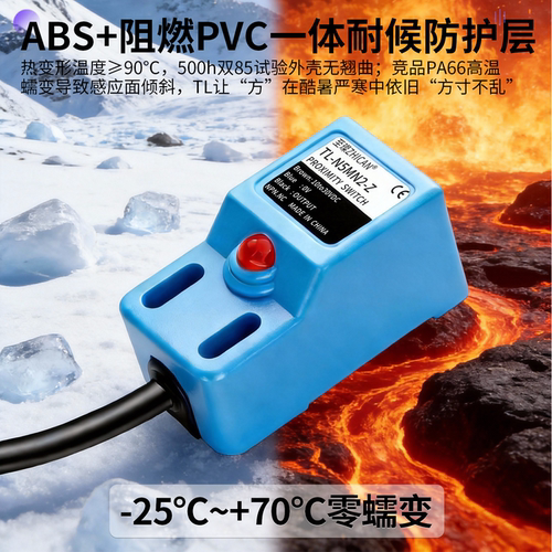 平替进口方形接近开关TL-Q5MC1-Z三线NPN常开限位器金属感应器24V - 图1