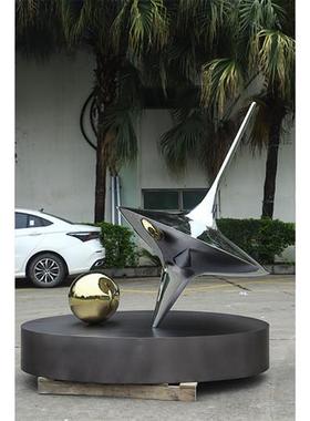 酒店大堂售楼处样板房树脂不锈钢桌椅雕塑假山厂家装饰品摆件定制