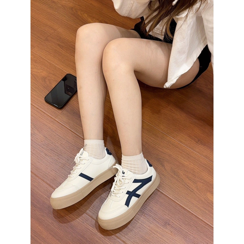 YM明星代言厚底阿甘板鞋简约搭小白鞋休闲时尚运动鞋_廿十九妹_女鞋-第3张图片-提都小院