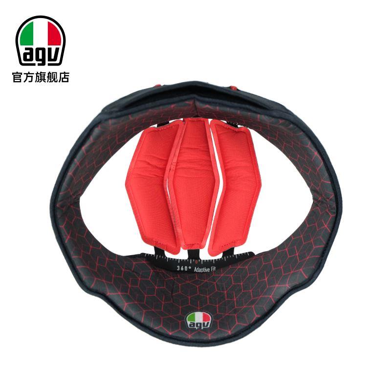 AGV/爱吉威摩托车头盔内棉配件K1/K5 S/K6/PISTA脸颊顶部内衬 - 图3