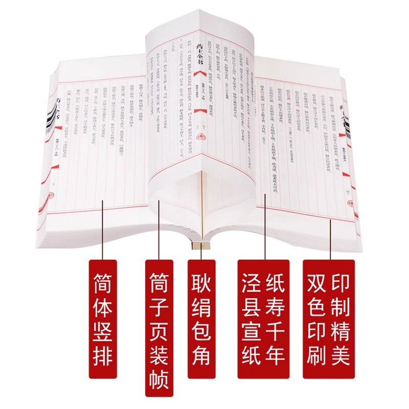 【善品堂藏书】千金方千金翼方药王全书二函十册孙思邈中医正版宣纸线装书古籍经典全集原文注释书籍中医药经典典籍典籍里的中国
