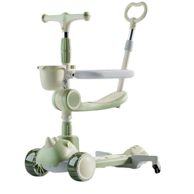 儿童滑板车多功能五合一滑行溜溜车溜娃玩具婴童男女宝宝小孩踏板,淘宝优惠券,粉丝福利购,淘宝优惠卷