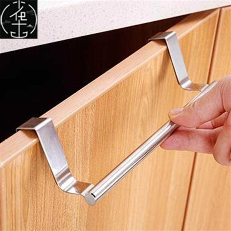 推荐single pole towel rack cabinet door back type cloth hang - 图1