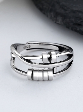 极速Anxiety Ring Women Men Runner Fidget AMnxiety Ring With
