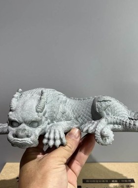 极速镇水兽中式花园庭院s摆件茶宠室内鱼缸装饰盆景公园仿真石雕