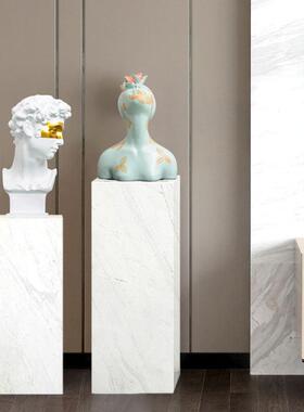 抽象玻璃钢人物雕塑摆件欧式家居客厅玄关电视柜落地装置艺术品