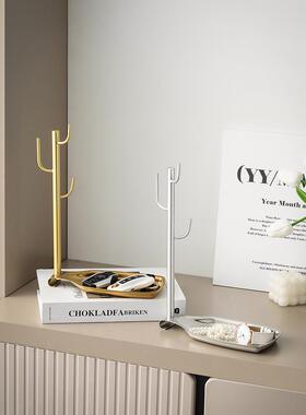 采购产品创意钥匙，化妆品，珠宝存储装饰品，入口大厅，家庭桌面