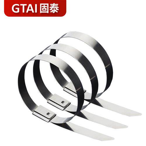 极速扎带304不锈钢7.9MM电线桥架金属绑带室外捆扎抗氧化硬化船用 - 图2