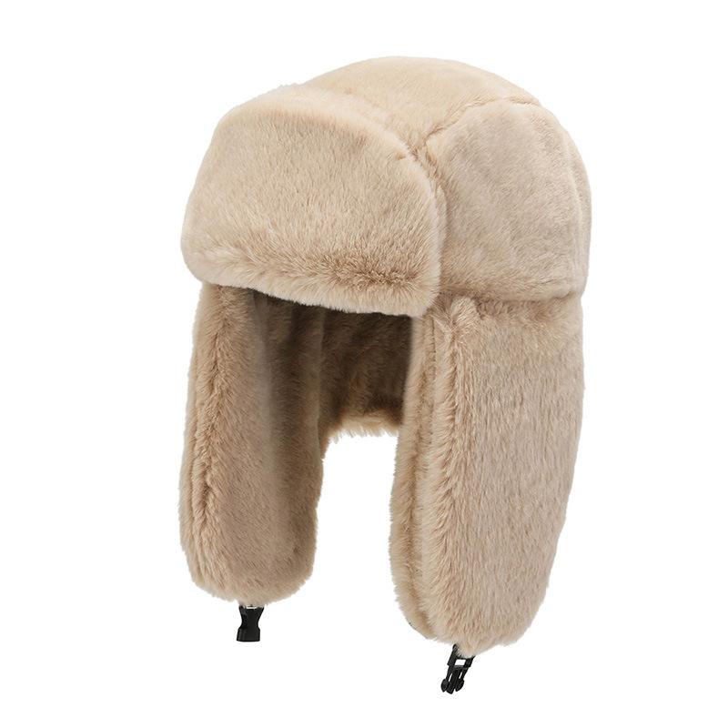 极速Fashion Women Bomber Hats Faux Fur Warm Thicken Earflap - 图1