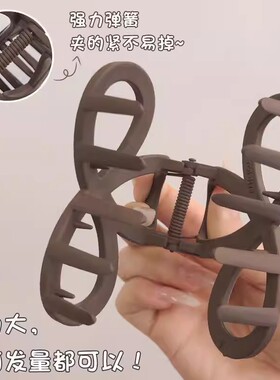 蝴蝶结鲨鱼夹显发量半扎发发夹