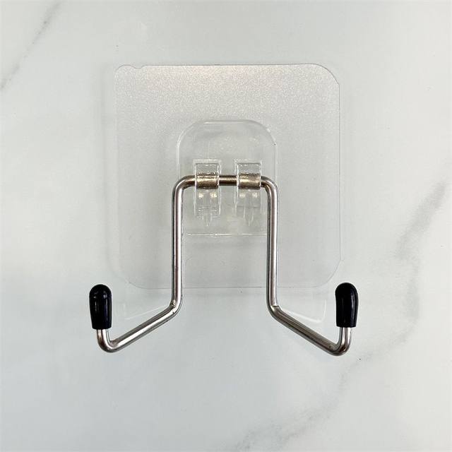 Hole-free headphone hook game controller headset support rack dormitory electronic equipment universal storage paste