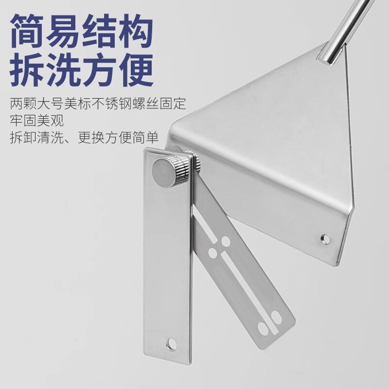 鱼缸刮藻刀除藻神器不伤鱼缸清洁刷长柄清理鱼缸内壁清洁工具青苔 - 图1