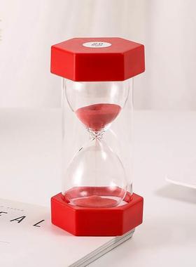 沙漏计时器刷牙2//51两0/15/330/45/60十五分钟半小时儿童防摔