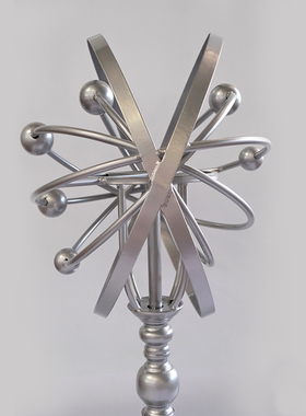 复古摆件创意金属桌面浑天仪地球仪工艺礼品摆饰婚庆道具装饰品摆