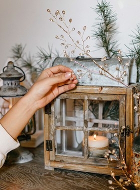 速发圣诞节装饰摆件亚动力水滴婚礼布场活克布置氛围感商景道具