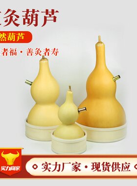 葫芦灸家用大号艾灸葫芦 艾灸馆养生全身理疗大号艾灸葫芦