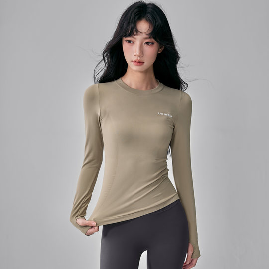 TEETKE быстросохнущая обтягивающая футболка с круглым вырезом и круглым вырезом