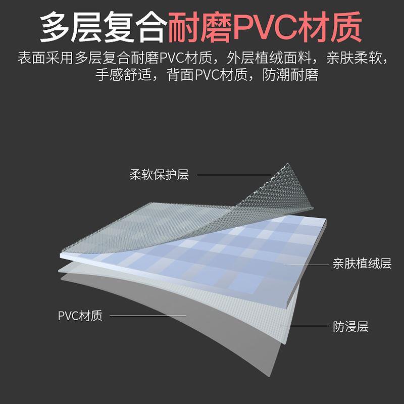 吉龙充气床双人气垫床家用格子气垫床户外野营充气床垫加厚加大