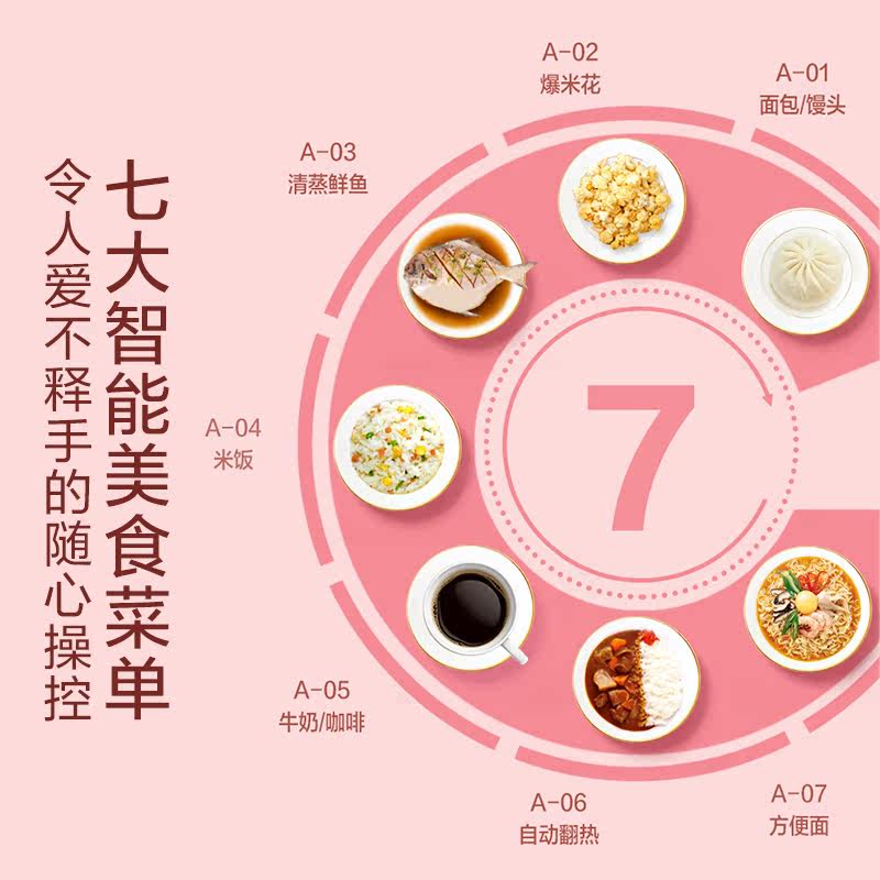 格兰仕家用迷你全自动复古galanz / galanz奥莱克微波炉