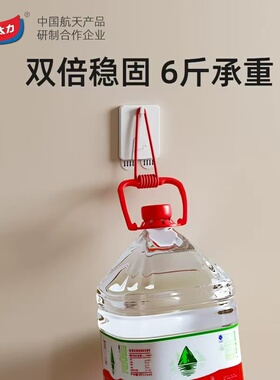 太力挂画神器免打孔画框相框挂墙无痕钉挂钩婚纱照专用挂钉魔力扣
