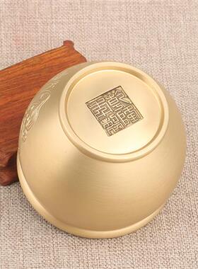 极速认准抖音君临阁【召才缸】黄铜米缸进宝缸家居店铺公司聚宝盆