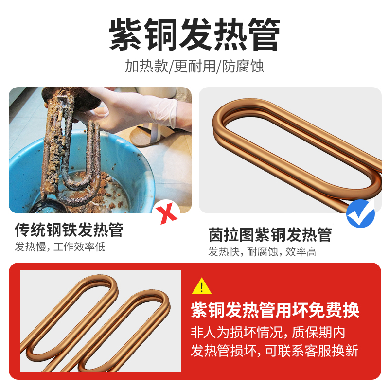 速发全自动电热开水器商用烧水器开水机大容量奶茶店工厂过滤水箱 - 图2