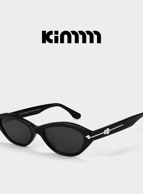 Kimmmm【鎏金心语系列】多边形猫眼珍珠款墨镜防紫外线LUCKYGOURD