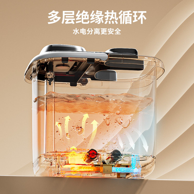 荣事达泡脚桶恒温加热小型家用按摩养生洗脚盆智能数显熏蒸足浴桶,淘宝优惠券,粉丝福利购,淘宝优惠卷