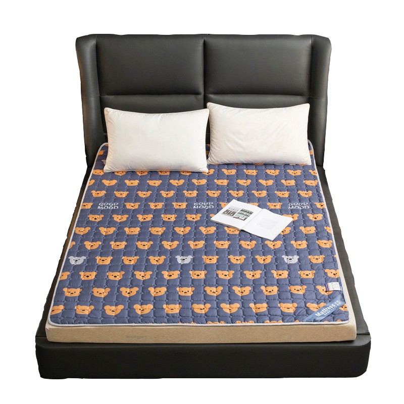 新品薄款榻榻米软垫床垫保护垫可折叠学生宿舍单人垫被床褥子租房 - 图0