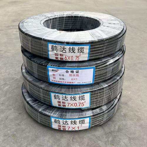 现货多芯线234567铜线芯防水电线电源线RVV护套线电缆电线 - 图2