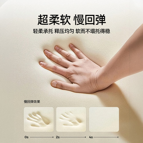婧麒儿童记忆棉枕头6到12岁2026新款宝宝护颈椎助睡眠觉专用枕芯 - 图1