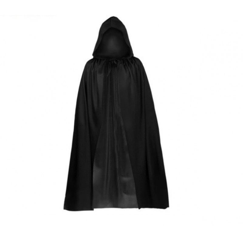 新品Halloween Cloak Black Red Vampire Cloak Death Witch Cape - 图0