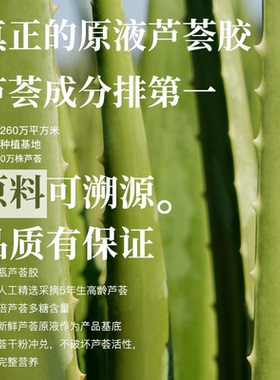 寻荟记芦荟胶晒后修护保湿祛痘印