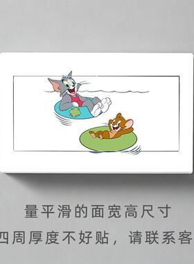 卡通电表箱装饰贴画贴纸多媒体遮挡弱配电箱自粘遮盖信息盒贴纸画