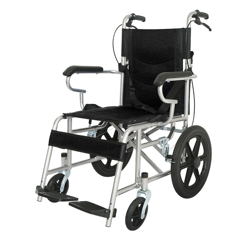 Lightweight folding wheelchair for the elderly, installation-free, small wheel for the elderly, portable travel, small scooter for the disabled