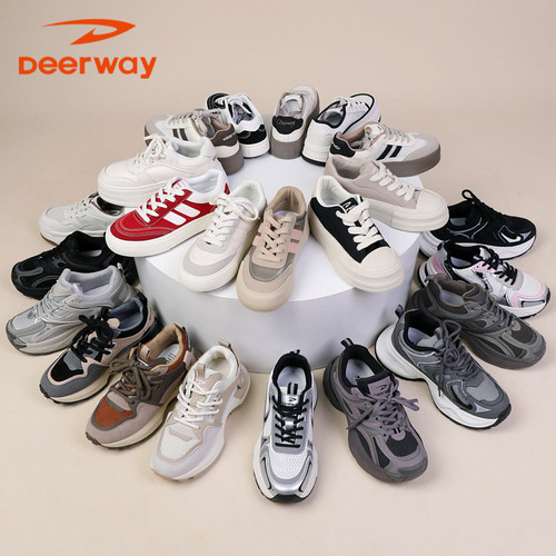 断码清仓！Deerway德尔惠 女士休闲板鞋/老爹鞋/运动鞋合辑