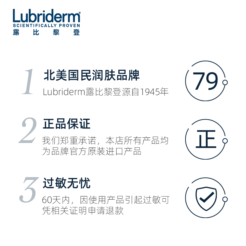 露比黎登Lubriderm保湿身体乳男女清爽滋润补水润肤乳春夏473ml - 图3