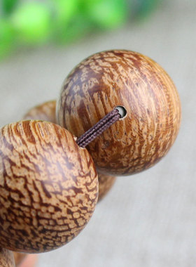 极速厂家直销龙鳞木手串印尼贡木佛珠手链实N木文玩男女饰品直播